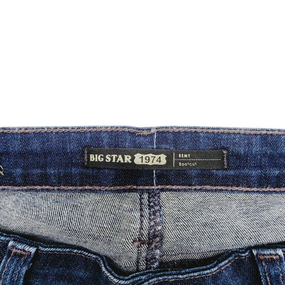 Big Star 1974 Jeans "Remy" Blue Denim Bootcut - Size 31 Long - Picture 7 of 9